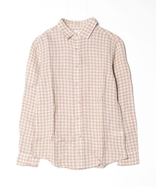 BANANA REPUBLIC FACTORY STORE(バナナリパブリック ファクトリーストア)の「BANANA REPUBLIC FACTORY STORE スリムフィット リネンブレンド シャツ(シャツ/ブラウス・メンズ・ネイビー/ブルー系その他/グリーン系その他/オレンジ/ブルー/ホワイト/マルチ/グレー/ブルー系その他2/グリーン/イエロー/ワインレッド/ベージュ・XL/L/M/S)」の16枚目の写真