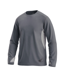 H-Tech Mesh Ventilation Finger Hole Jersey Charcoal