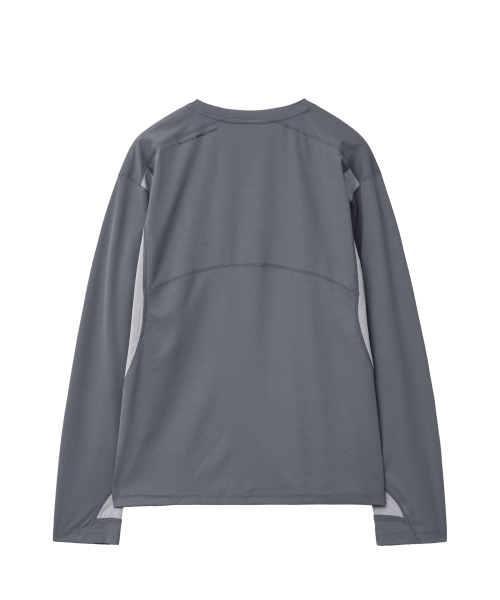 PHYPS MOTORCYCLE(フィップスモーターサイクル)の「H-Tech Mesh Ventilation Finger Hole Jersey Charcoal(Tシャツ/カットソー・レディース・その他・SMALL/MEDIUM/LARGE/X-LARGE)」の3枚目の写真