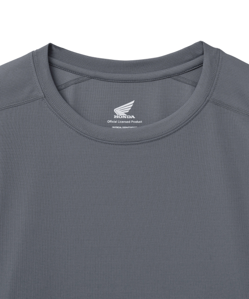 PHYPS MOTORCYCLE(フィップスモーターサイクル)の「H-Tech Mesh Ventilation Finger Hole Jersey Charcoal(Tシャツ/カットソー・レディース・その他・SMALL/MEDIUM/LARGE/X-LARGE)」の4枚目の写真