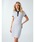 Guess�i�Q�X�j�́uALPHONSINE Striped Dress �����s�[�X �h���X�i�����s�[�X�j�v�b�z���C�g×�l�C�r�[