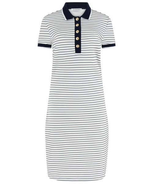 Guess（ゲス）の「ALPHONSINE Striped Dress ワンピース ドレス（ワンピース・レディース・ホワイト×ネイビー/ネイビー・SMALL/X-SMALL/MEDIUM/LARGE）」の11枚目の写真