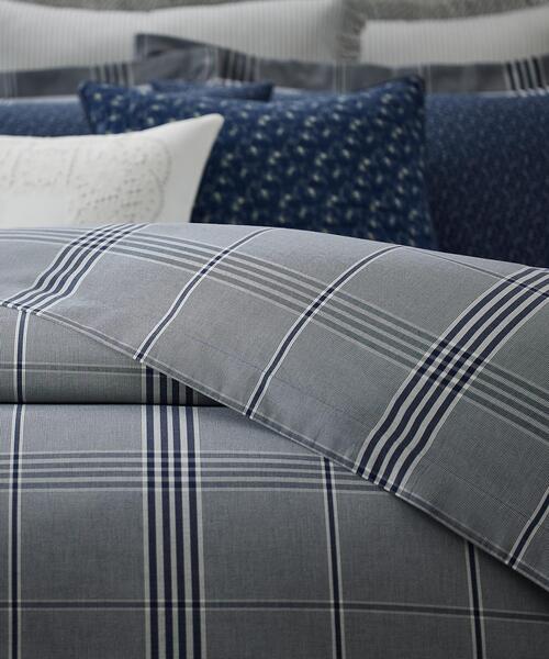 ラルフローレンホーム　英国製　ツイン用枕カバー　ドュベカバーセット August デュベ カバー（寝具）｜RALPH LAUREN HOME（ラルフ ローレン
