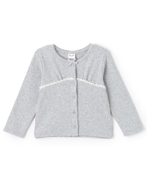 petit main（プティマイン）の「【リンク】UV針ぬきカットカーディガン（カーディガン/ボレロ・キッズ・カラフル/トップグレー/オフホワイト/レッド・110cm/100cm/130cm/120cm/80ｃｍ/90cm）」の21枚目の写真