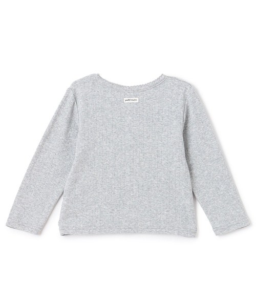 petit main（プティマイン）の「【リンク】UV針ぬきカットカーディガン（カーディガン/ボレロ・キッズ・カラフル/トップグレー/オフホワイト/レッド・110cm/100cm/130cm/120cm/80ｃｍ/90cm）」の22枚目の写真