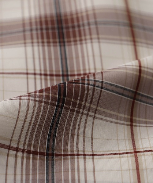 DRESSLAVE（ドレスレイブ）の「sheer check irregular hem skirt(シアーチェックイレギュラーヘムスカート)（スカート・レディース・キャメル/ブラウン・38）」の16枚目の写真
