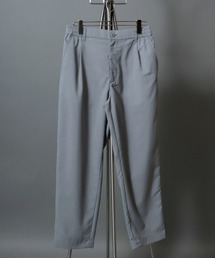 Lightweight Quick-Dry Polyester Easy Pants / まるで空気 軽量ポリドライ タックテーパードイージーパンツ メンズ ボトムス