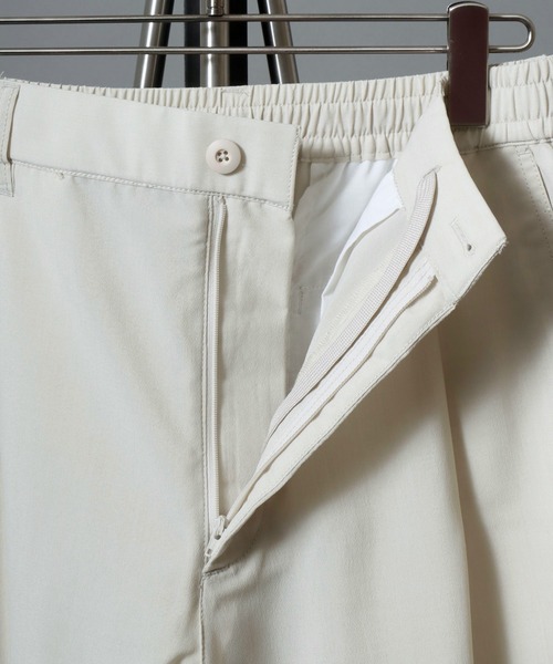 ANPAS(アンパス)の「Lightweight Quick-Dry Polyester Easy Pants / まるで空気 軽量ポリドライ タックテーパードイージーパンツ メンズ ボトムス(その他パンツ・メンズ・ライトグレー/ブラック/オフホワイト/ライトブルー・L/XL/M)」の10枚目の写真