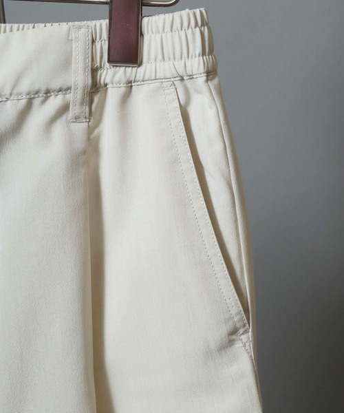 ANPAS(アンパス)の「Lightweight Quick-Dry Polyester Easy Pants / まるで空気 軽量ポリドライ タックテーパードイージーパンツ メンズ ボトムス(その他パンツ・メンズ・ライトグレー/ブラック/オフホワイト/ライトブルー・L/XL/M)」の11枚目の写真