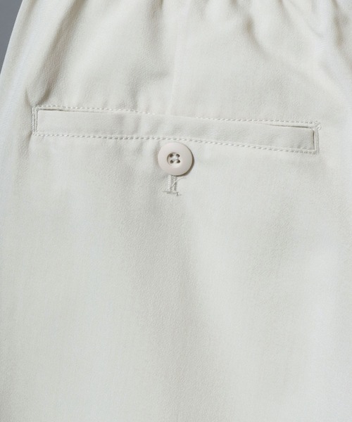 ANPAS(アンパス)の「Lightweight Quick-Dry Polyester Easy Pants / まるで空気 軽量ポリドライ タックテーパードイージーパンツ メンズ ボトムス(その他パンツ・メンズ・ライトグレー/ブラック/オフホワイト/ライトブルー・L/XL/M)」の12枚目の写真