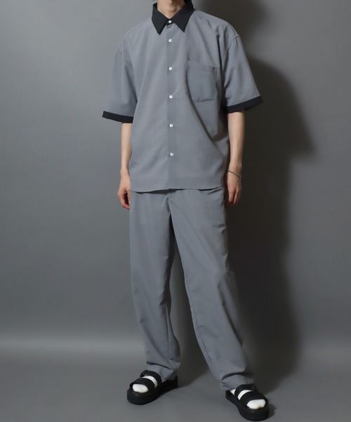 ANPAS(アンパス)の「Lightweight Quick-Dry Polyester Easy Pants / まるで空気 軽量ポリドライ タックテーパードイージーパンツ メンズ ボトムス(その他パンツ・メンズ・ライトグレー/ブラック/オフホワイト/ライトブルー・L/XL/M)」の18枚目の写真
