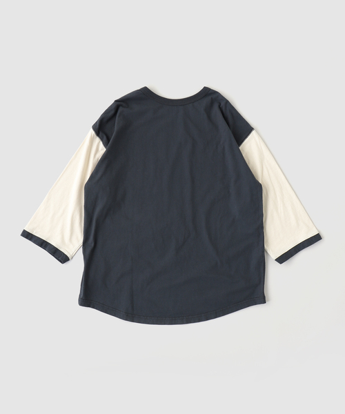 B.C STOCK(ベーセーストック)の「BASEBALL ロングスリーブTシャツ(Tシャツ/カットソー・メンズ・レッド/ネイビー/ブルー系その他/チャコールグレー・FREE)」の22枚目の写真