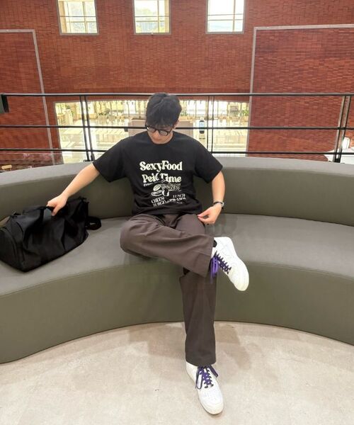 PEID（ペイド）の「PDフェイドタイム 半袖Tシャツ チャコール（Tシャツ/カットソー・レディース・チャコール・2/3/4/5/6/1）」の6枚目の写真