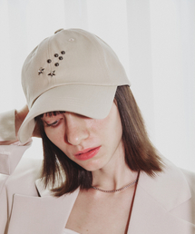 MILK WAVE（ミルクウェーブ）の「ドロップスター コットンボールキャップ [ベージュ]（キャップ）」