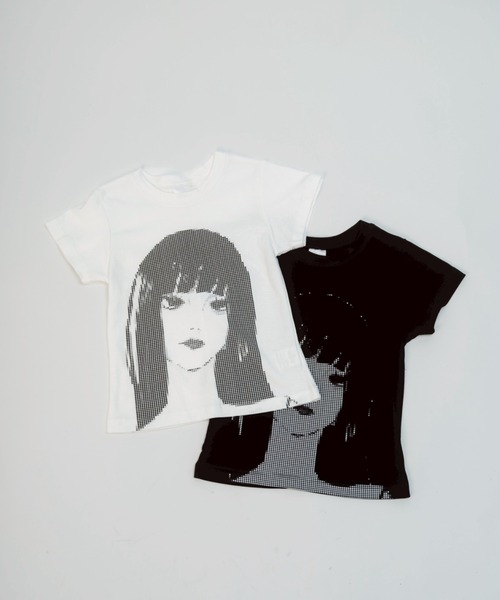 ROYAL FLASH(ロイヤルフラッシュ)の「MITSUKI/ミツキ/Royal girl T-shirt(ワンピース・レディース・ホワイト/ブラック・F)」の8枚目の写真