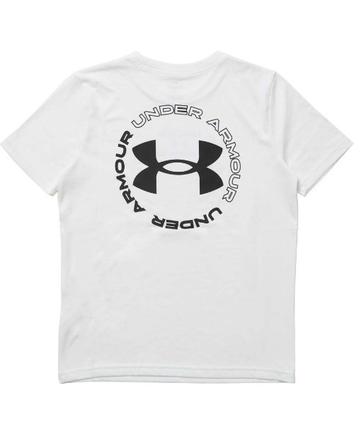 UNDER ARMOUR（アンダーアーマー）の「アンダーアーマー  UAテック サークルロゴ ショートスリーブ シャツ（Tシャツ/カットソー・キッズ・レッド/ブラック/ホワイト・130cm/140cm/150cm/160cm）」の4枚目の写真