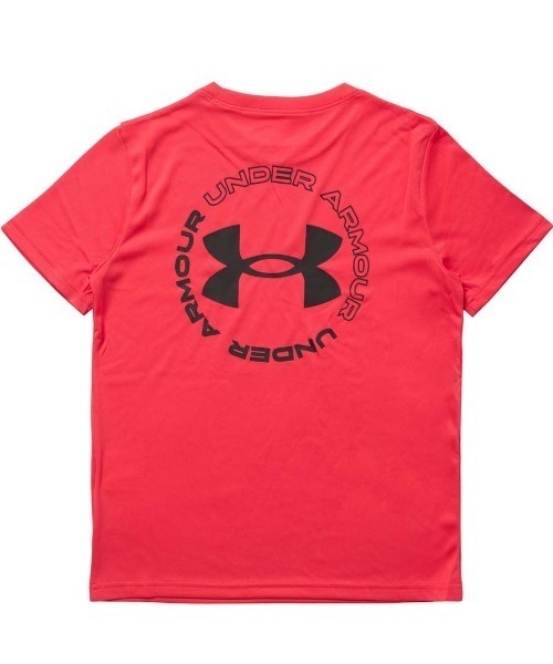 UNDER ARMOUR（アンダーアーマー）の「アンダーアーマー  UAテック サークルロゴ ショートスリーブ シャツ（Tシャツ/カットソー・キッズ・レッド/ブラック/ホワイト・130cm/140cm/150cm/160cm）」の8枚目の写真