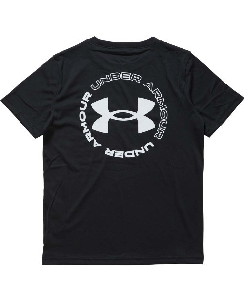 UNDER ARMOUR（アンダーアーマー）の「アンダーアーマー  UAテック サークルロゴ ショートスリーブ シャツ（Tシャツ/カットソー・キッズ・レッド/ブラック/ホワイト・130cm/140cm/150cm/160cm）」の5枚目の写真