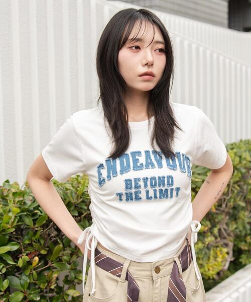 WEGO(ウィゴー)の「WEGO/【26年春夏新作】クラフトデザインサイドドロストT(Tシャツ/カットソー・レディース・その他3/その他1/その他2/その他4/その他5・FREE)」の15枚目の写真