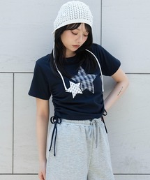 WEGO/クラフトデザインサイドドロストT