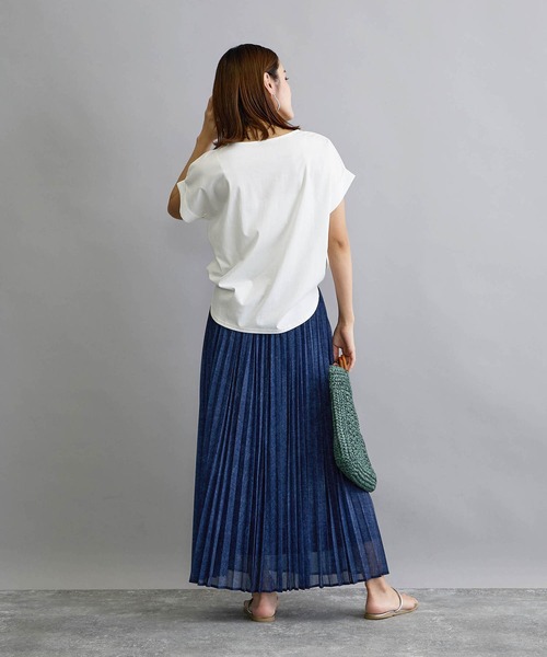 NICOLE white（ニコルホワイト）の「フォトデザインTシャツ（Tシャツ/カットソー・レディース・ライトグレー/オフホワイト・FREE）」の20枚目の写真