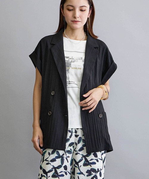 NICOLE white（ニコルホワイト）の「フォトデザインTシャツ（Tシャツ/カットソー・レディース・ライトグレー/オフホワイト・FREE）」の13枚目の写真