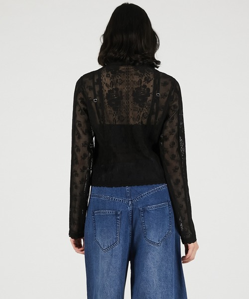 PRANK PROJECT(プランクプロジェクト)の「【2026Summer Pre-Order】クロシェレースシャツ / Crochet Lace Shirt(シャツ/ブラウス・レディース・ホワイト/ブラック・FREE)」の19枚目の写真