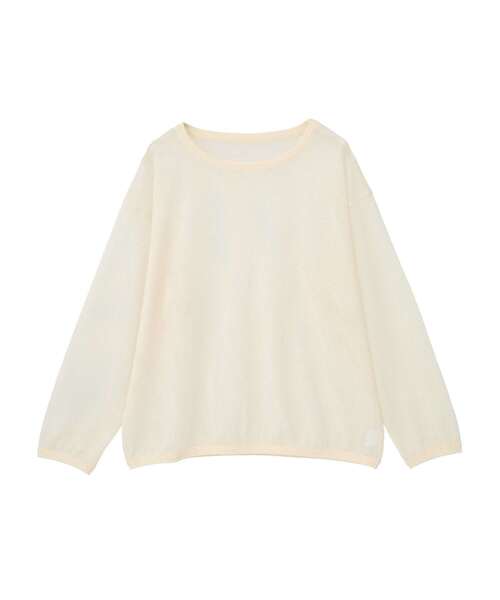 CONVERSE TOKYO(コンバーストウキョウ)の「MESH PULLOVER(Tシャツ/カットソー・レディース・ミント/オフホワイト/ブラック・FREE)」の11枚目の写真
