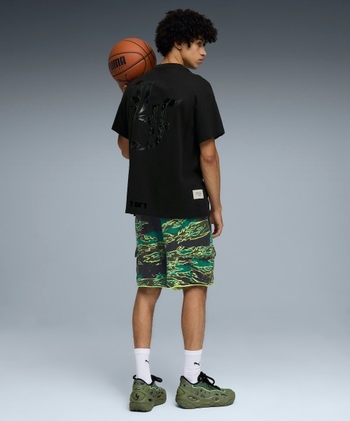 PUMA(プーマ)の「PUMA LAFRANCE SUPPLY TEE II(プーマ ラフランス サプライ ティー ツー)(Tシャツ/カットソー・メンズ・フレッシュイエロー/ブラック系・SMALL/MEDIUM/LARGE/X-LARGE/XX-LARGE)」の7枚目の写真