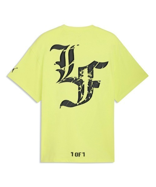 PUMA(プーマ)の「PUMA LAFRANCE SUPPLY TEE II(プーマ ラフランス サプライ ティー ツー)(Tシャツ/カットソー・メンズ・フレッシュイエロー/ブラック系・SMALL/MEDIUM/LARGE/X-LARGE/XX-LARGE)」の6枚目の写真