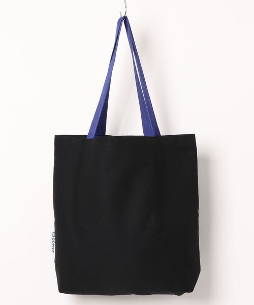 KANGOL（カンゴール）の「【KANGOL/カンゴール】メッセージプリント キャンバス TOTE BAG / トートバッグ（トートバッグ・メンズ・ホワイト×ブラック・FREE）」の2枚目の写真