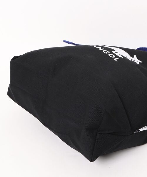 KANGOL（カンゴール）の「【KANGOL/カンゴール】メッセージプリント キャンバス TOTE BAG / トートバッグ（トートバッグ・メンズ・ホワイト×ブラック・FREE）」の3枚目の写真