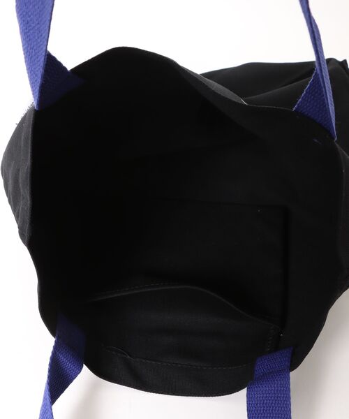 KANGOL（カンゴール）の「【KANGOL/カンゴール】メッセージプリント キャンバス TOTE BAG / トートバッグ（トートバッグ・メンズ・ホワイト×ブラック・FREE）」の4枚目の写真