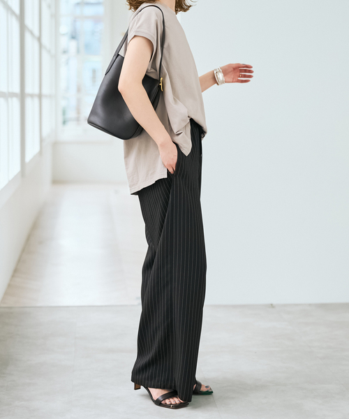 Spick & Span(スピックアンドスパン)の「《新色有り / 追加》ジョーゼットイージーパンツ(スラックス・レディース・その他9/マルチ・38/36)」の11枚目の写真