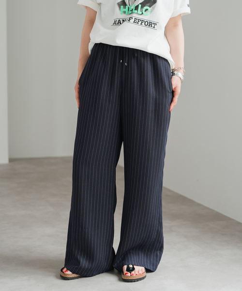 Spick & Span(スピックアンドスパン)の「《新色有り / 追加》ジョーゼットイージーパンツ(スラックス・レディース・その他9/マルチ・38/36)」の21枚目の写真