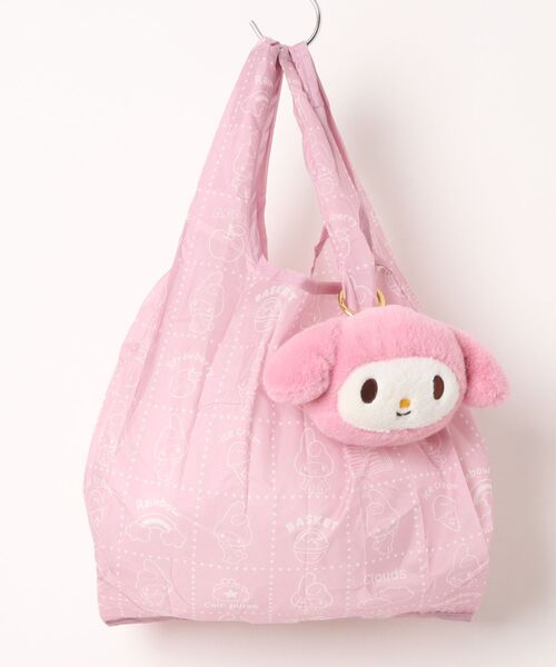 sanrio（サンリオ）の「sanrio/サンリオキャラクターズ　ぬいぐるみエコバッグ　くすみレトロ（エコバッグ/サブバッグ・レディース・ホワイト/ピンク系その他/レッド系その他/ブルー系その他・ONE SIZE）」の10枚目の写真