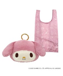 sanrio/サンリオキャラクターズ ぬいぐるみエコバッグ くすみレトロ
