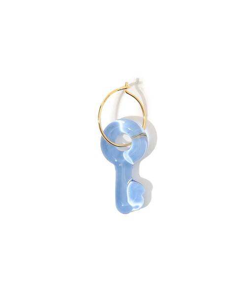 LEVENS(レヴェンス)の「LEVENS JEWELS KEY HOOP 片耳ピアス(ピアス(片耳用)・レディース・ライトブルー・FREE)」の1枚目の写真