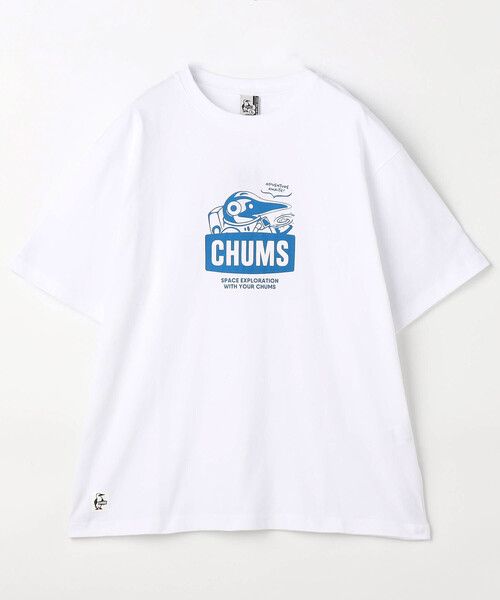 CHUMS(チャムス)の「限定展開 CHUMS/チャムス スペースブービーTシャツ / Space Booby T-Shirt(Tシャツ/カットソー・メンズ・ブラック/ホワイト/ベージュ・X-LARGE/LARGE/MEDIUM/SMALL)」の1枚目の写真