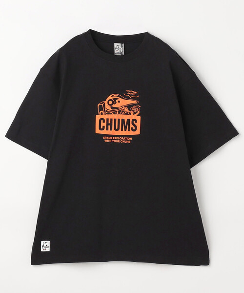 CHUMS(チャムス)の「限定展開 CHUMS/チャムス スペースブービーTシャツ / Space Booby T-Shirt(Tシャツ/カットソー・メンズ・ブラック/ホワイト/ベージュ・X-LARGE/LARGE/MEDIUM/SMALL)」の2枚目の写真
