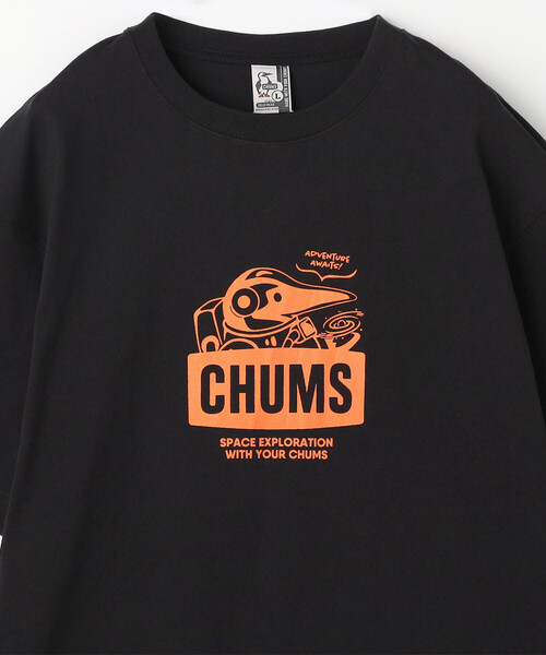 CHUMS(チャムス)の「限定展開 CHUMS/チャムス スペースブービーTシャツ / Space Booby T-Shirt(Tシャツ/カットソー・メンズ・ブラック/ホワイト/ベージュ・X-LARGE/LARGE/MEDIUM/SMALL)」の5枚目の写真
