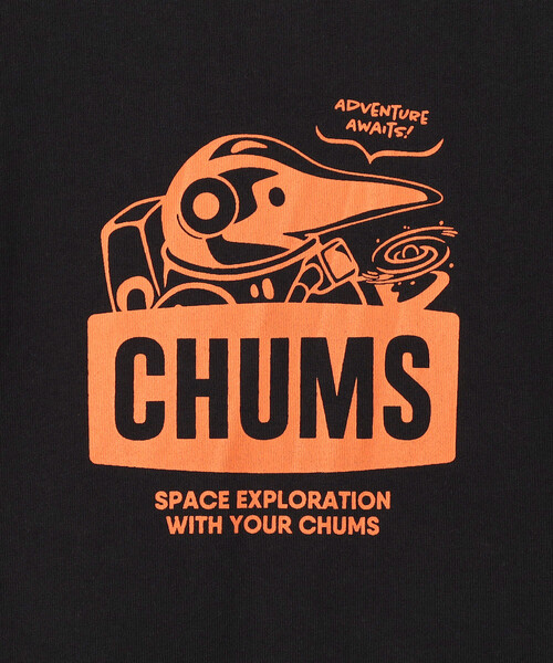 CHUMS(チャムス)の「限定展開 CHUMS/チャムス スペースブービーTシャツ / Space Booby T-Shirt(Tシャツ/カットソー・メンズ・ブラック/ホワイト/ベージュ・X-LARGE/LARGE/MEDIUM/SMALL)」の6枚目の写真