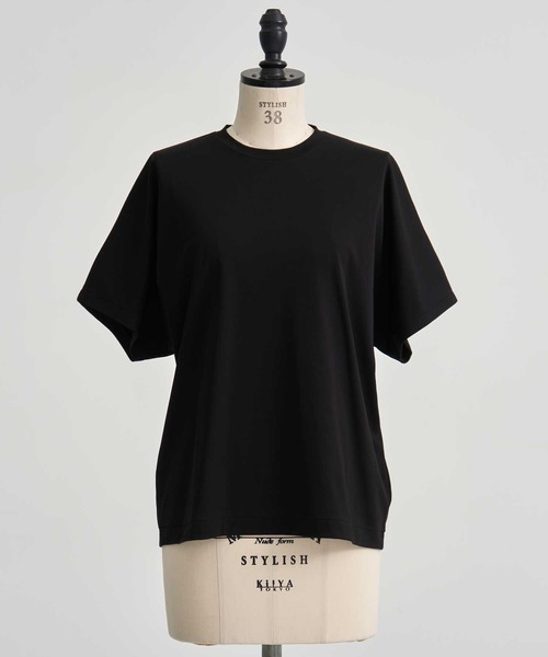 GOOD PEOPLE GOOD STITCHING GOOD PRODUCT(グッドピープルグッドスティッチンググッドプロダクト)の「【GOOD PEOPLE GOOD STITCHING GOOD PRODUCT/グッドピープルグッドスティッチンググッドプロダクト】Crew Neck Dolman Sleeve T/クルーネックドルマンスリーブTシャツ(Tシャツ/カットソー・レディース・ブラック/ホワイト/ネイビー・SMALL)」の21枚目の写真