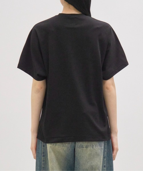 GOOD PEOPLE GOOD STITCHING GOOD PRODUCT(グッドピープルグッドスティッチンググッドプロダクト)の「【GOOD PEOPLE GOOD STITCHING GOOD PRODUCT/グッドピープルグッドスティッチンググッドプロダクト】Crew Neck Dolman Sleeve T/クルーネックドルマンスリーブTシャツ(Tシャツ/カットソー・レディース・ブラック/ホワイト/ネイビー・SMALL)」の15枚目の写真