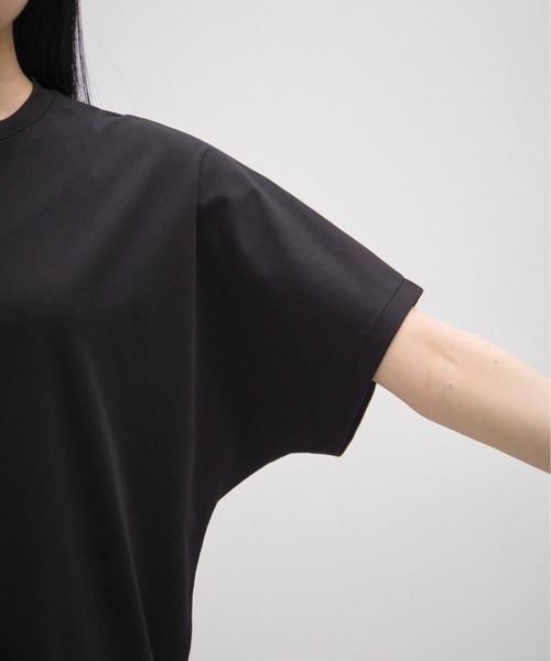 GOOD PEOPLE GOOD STITCHING GOOD PRODUCT(グッドピープルグッドスティッチンググッドプロダクト)の「【GOOD PEOPLE GOOD STITCHING GOOD PRODUCT/グッドピープルグッドスティッチンググッドプロダクト】Crew Neck Dolman Sleeve T/クルーネックドルマンスリーブTシャツ(Tシャツ/カットソー・レディース・ブラック/ホワイト/ネイビー・SMALL)」の17枚目の写真