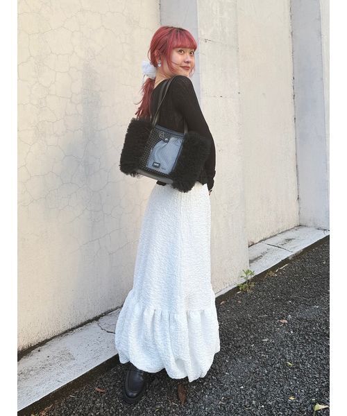 FURFUR（ファーファー）の「シェルハートイヤリング（イヤリング・レディース・ホワイト/ピンク/ブルー・F）」の14枚目の写真