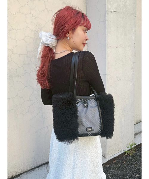 FURFUR（ファーファー）の「シェルハートイヤリング（イヤリング・レディース・ホワイト/ピンク/ブルー・F）」の13枚目の写真