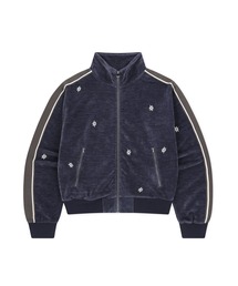 SUNLOVE（サンラブ）の「Velour Twinkle Track Jacket（その他アウター）」