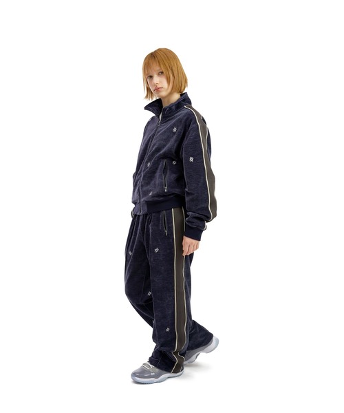 SUNLOVE(サンラブ)の「Velour Twinkle Track Jacket(その他アウター・レディース・カーキ/パープル・S/L/M)」の12枚目の写真
