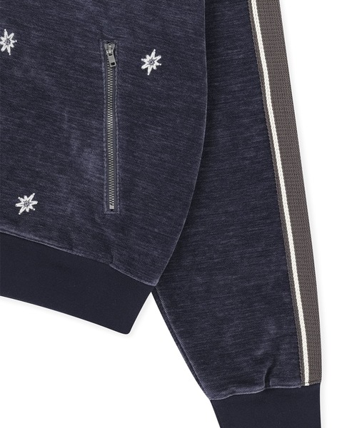 SUNLOVE(サンラブ)の「Velour Twinkle Track Jacket(その他アウター・レディース・カーキ/パープル・S/L/M)」の10枚目の写真